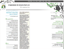 Tablet Screenshot of paroissejp2-limoges.com